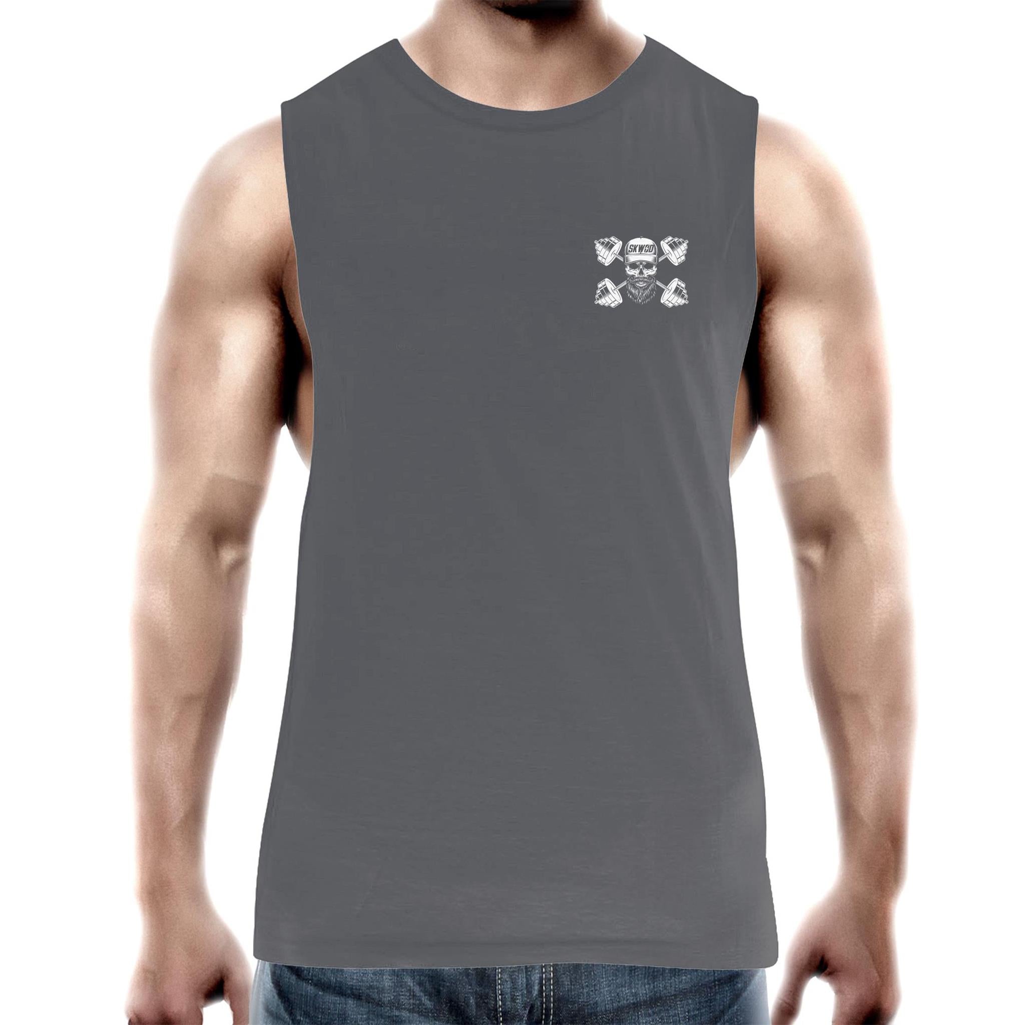 SKWOD Skull & Crossbars - Unisex T-Shirt Tank