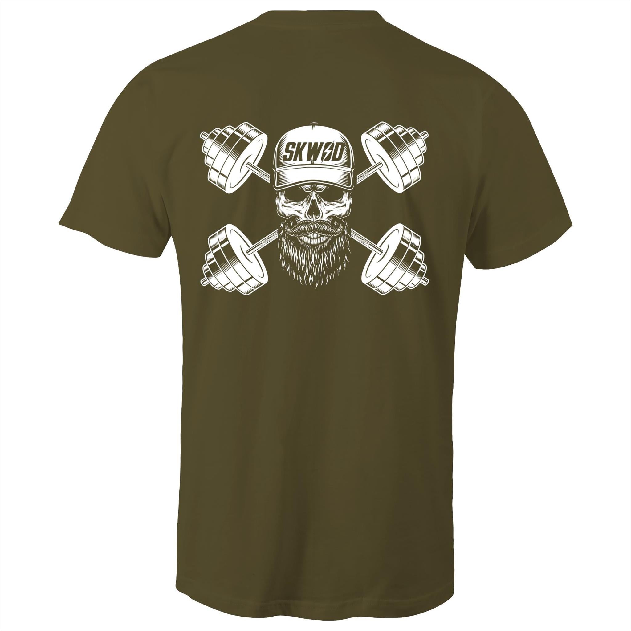 SKWOD Skull & barbells V2 - Unisex T-Shirt
