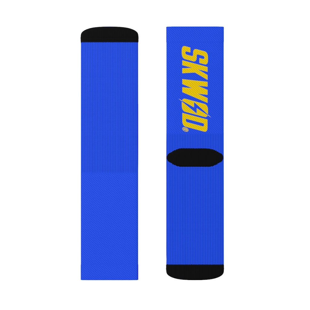 Blue & Gold SKWOD Socks