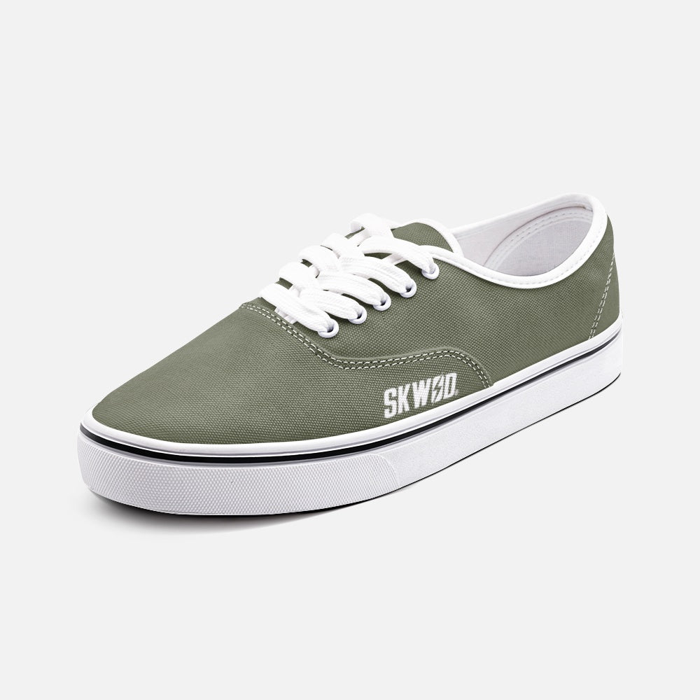 SKWOD Lift 1.0 - Unisex Canvas Shoes Low Cut Flat Lifting Shoes