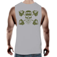 SKWOD Skull & Crossbars - Unisex T-Shirt Tank