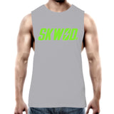 SKWOD Mens Tank Top Tee - Lime