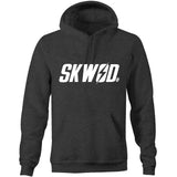 SKWOD Unisex Pocket Hoodie - White Logo