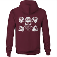 SKWOD Skull & Crossbars - Unisex Hoodie