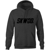 SKWOD Unisex Pocket Hoodie - Black Logo