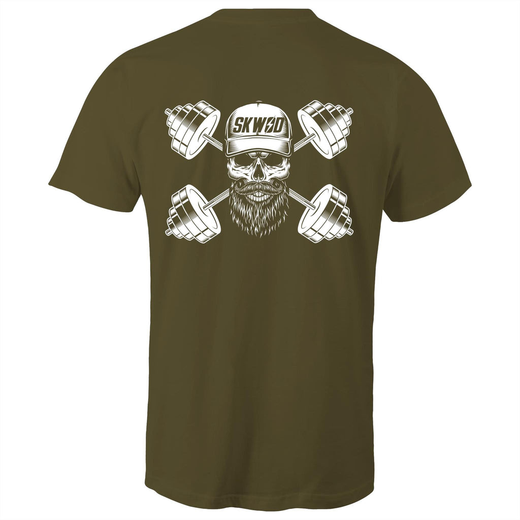 SKWOD Skull & barbells V2 - Unisex T-Shirt