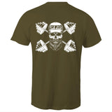 SKWOD Skull & barbells V2 - Unisex T-Shirt