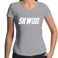 Womens SKWOD Scoop neck tee