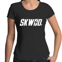 Womens SKWOD Scoop neck tee