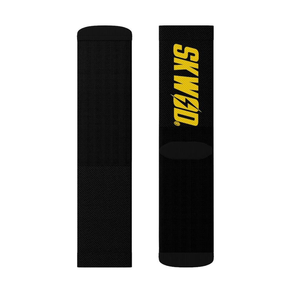 Black & Gold SKWOD Socks