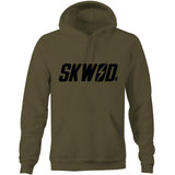 SKWOD Unisex Pocket Hoodie - Black Logo