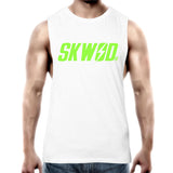 SKWOD Mens Tank Top Tee - Lime