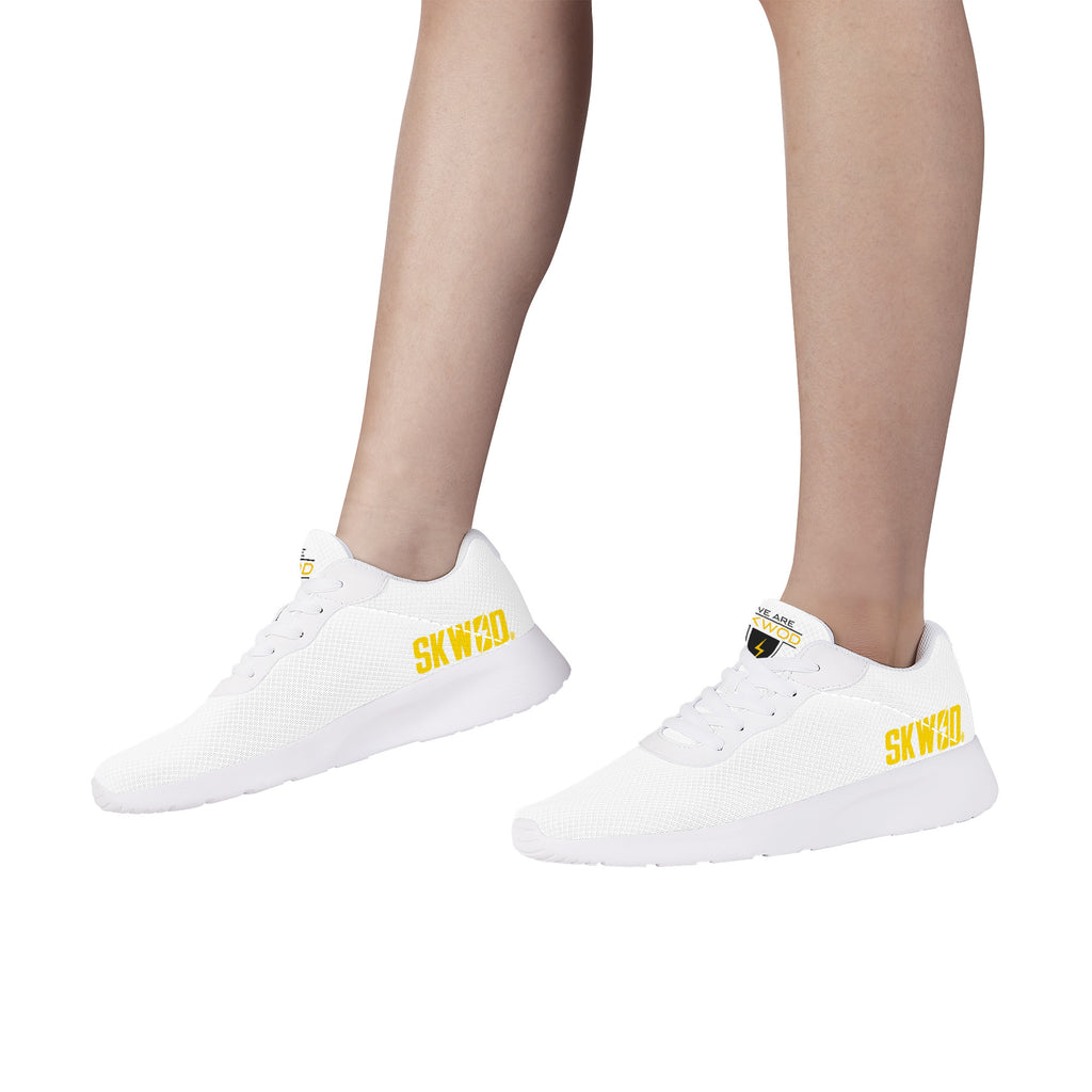 SKWOD V3 Air Mesh Running Shoes - White