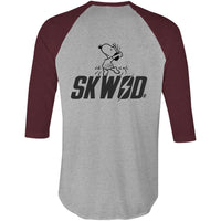 Snoopy Skwod Baseball - 3/4 Sleeve T-Shirt