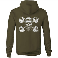 SKWOD Skull & Crossbars - Unisex Hoodie