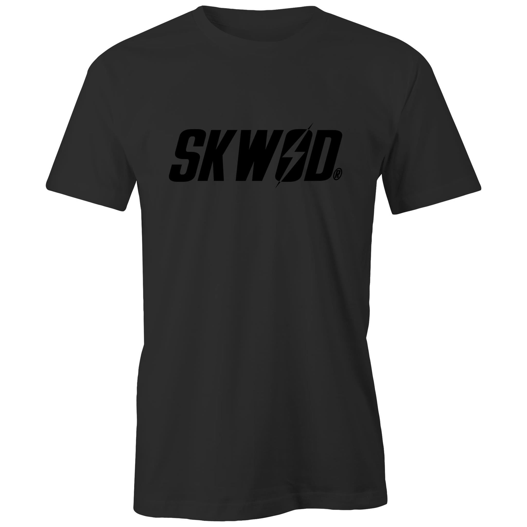 BLACK ON BLACK SKWOD tee (Organic)