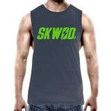 SKWOD Mens Tank Top Tee - Lime