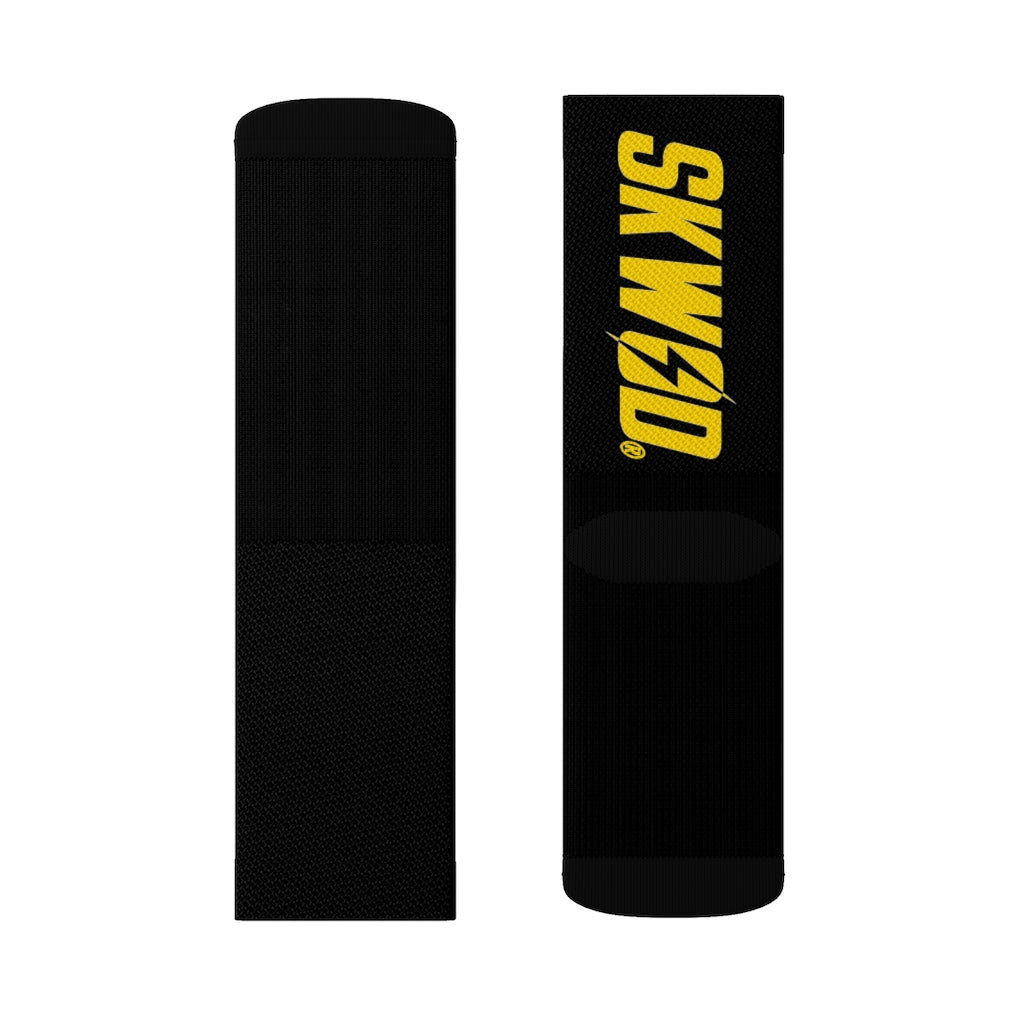 Black & Gold SKWOD Socks