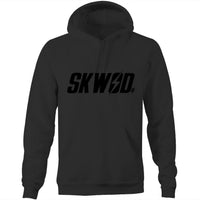 SKWOD Unisex Pocket Hoodie - Black Logo