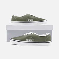 SKWOD Lift 1.0 - Unisex Canvas Shoes  Low Cut Flat Lifting Shoes