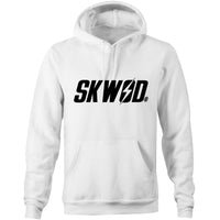 SKWOD Unisex Pocket Hoodie - Black Logo