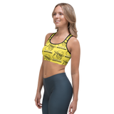 OBC yellow Sports bra