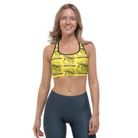 OBC yellow Sports bra