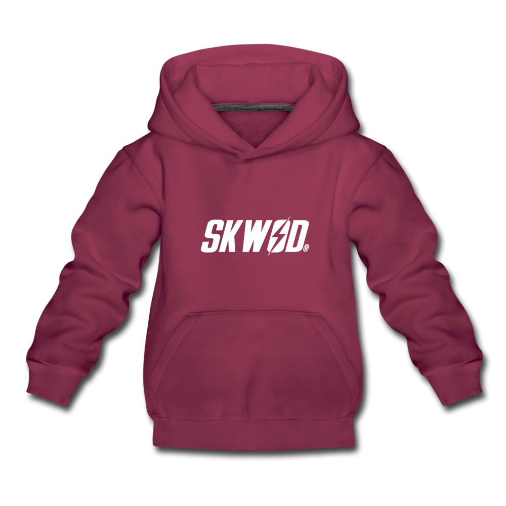 SKWOD Kids‘ Premium Hoodie - burgundy