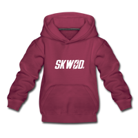 SKWOD Kids‘ Premium Hoodie - burgundy