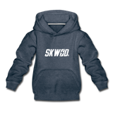 SKWOD Kids‘ Premium Hoodie - heather denim