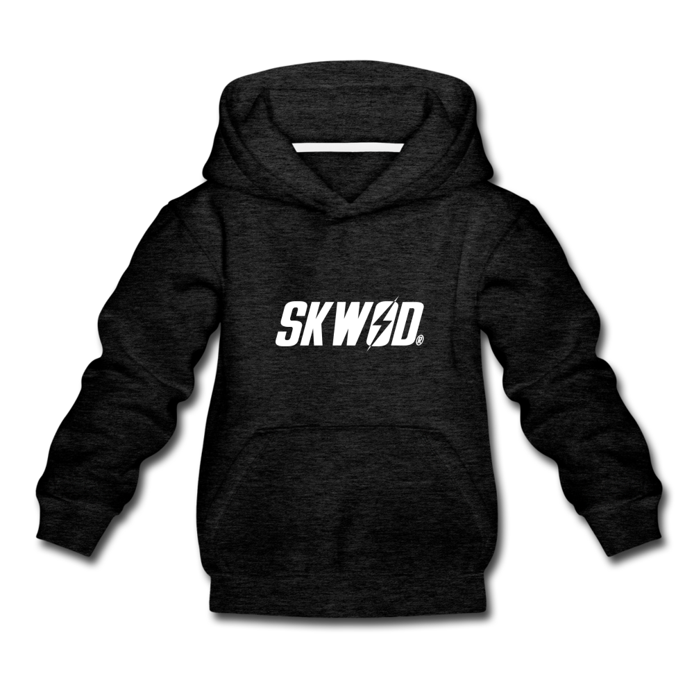 SKWOD Kids‘ Premium Hoodie - charcoal gray