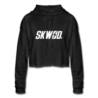 SKWOD Women's Cropped Hoodie - deep heather