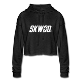 SKWOD Women's Cropped Hoodie - deep heather