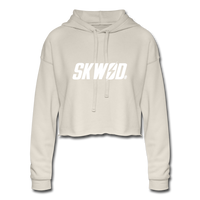 SKWOD Women's Cropped Hoodie - dust