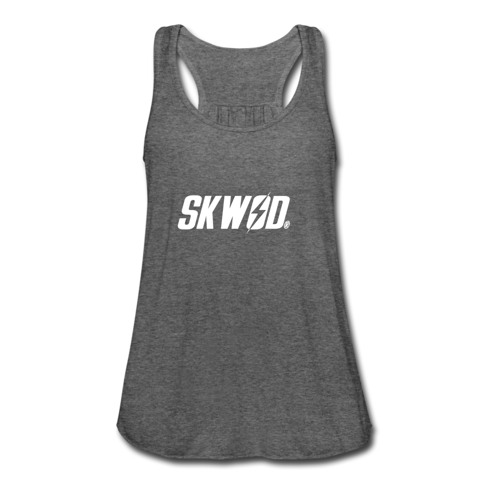 Women's  SKWOD Flowy Tank Top (LOOSE FIT) - deep heather