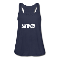 Women's  SKWOD Flowy Tank Top (LOOSE FIT) - navy