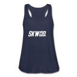 Women's  SKWOD Flowy Tank Top (LOOSE FIT) - navy