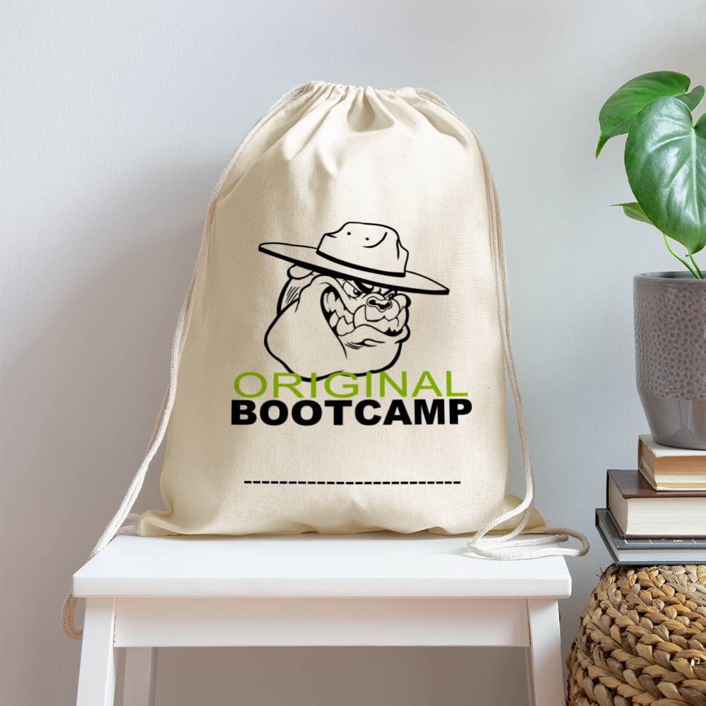OBC Cotton Drawstring Bag - natural