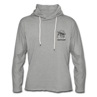 OBC Unisex Lightweight Terry Hoodie - heather gray