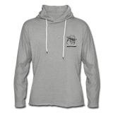 OBC Unisex Lightweight Terry Hoodie - heather gray